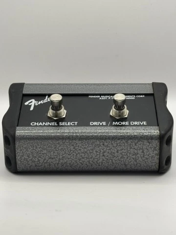 Fender 2-Button Footswitch Channel / Drive-More Drive (P/N 0079606000)